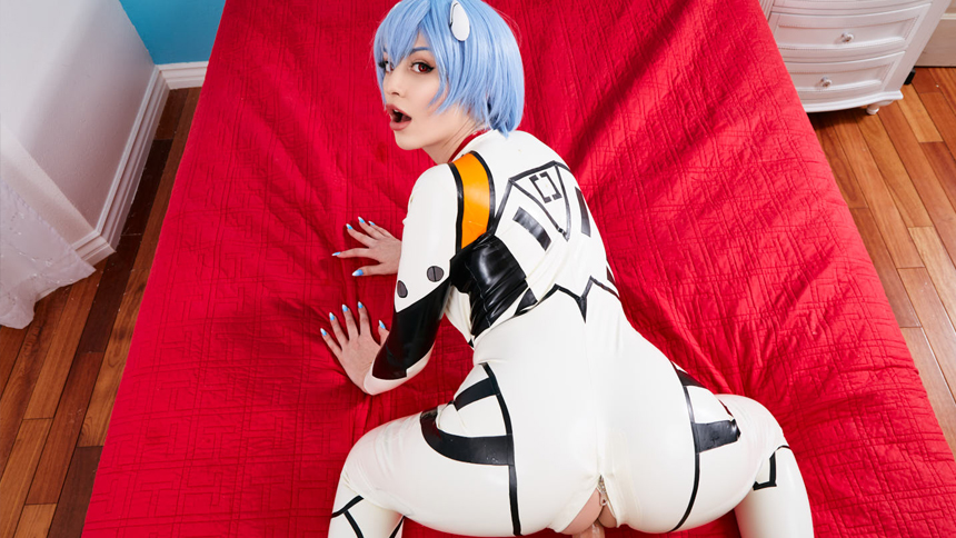 Rei Ayanami fucked in this delicious porn parody