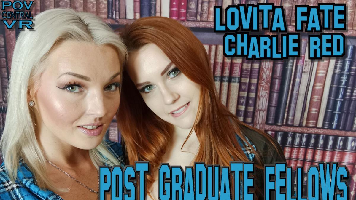 Lovita Fate and Charlie Red: Post Graduate Fellows