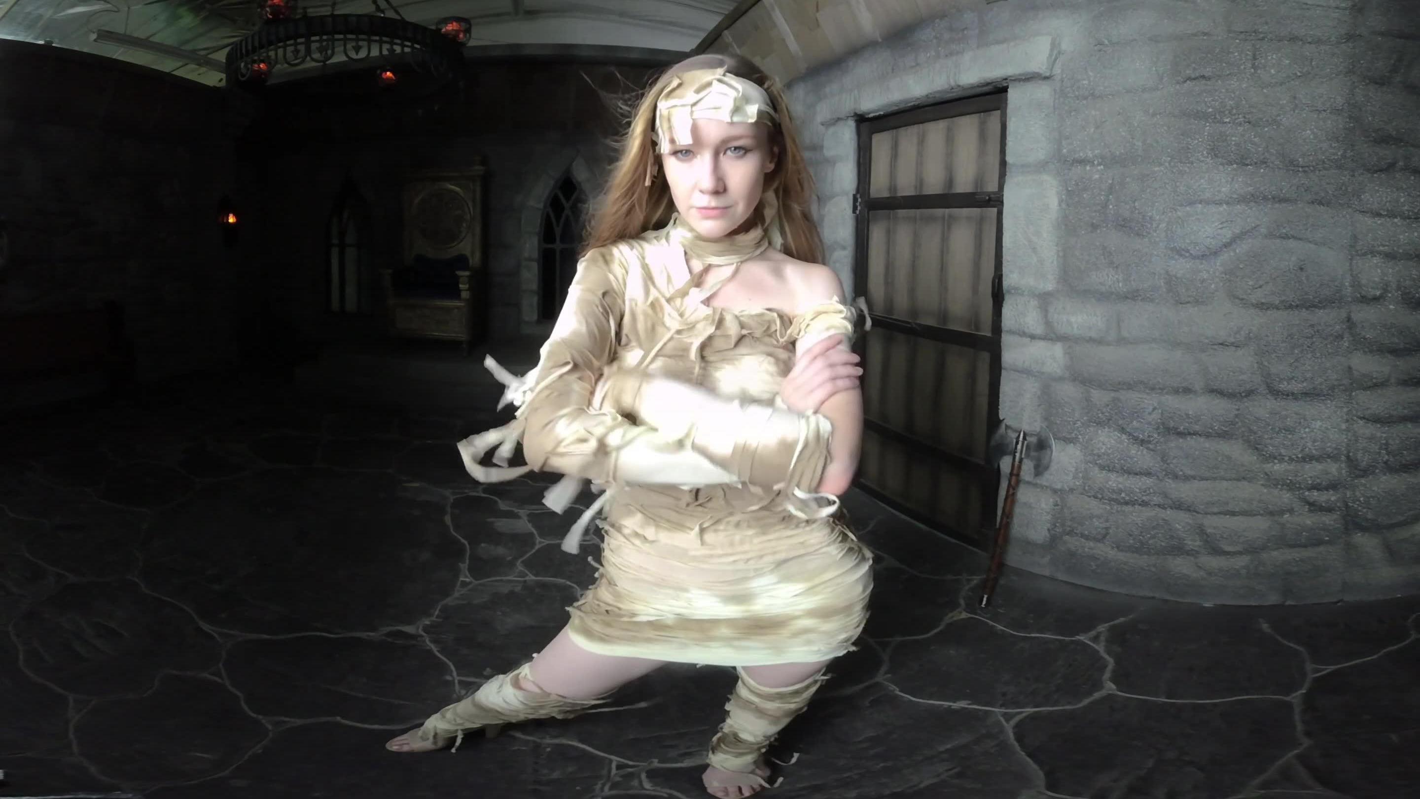 Emily Bloom is the sexiest mummy that gets unwrapped