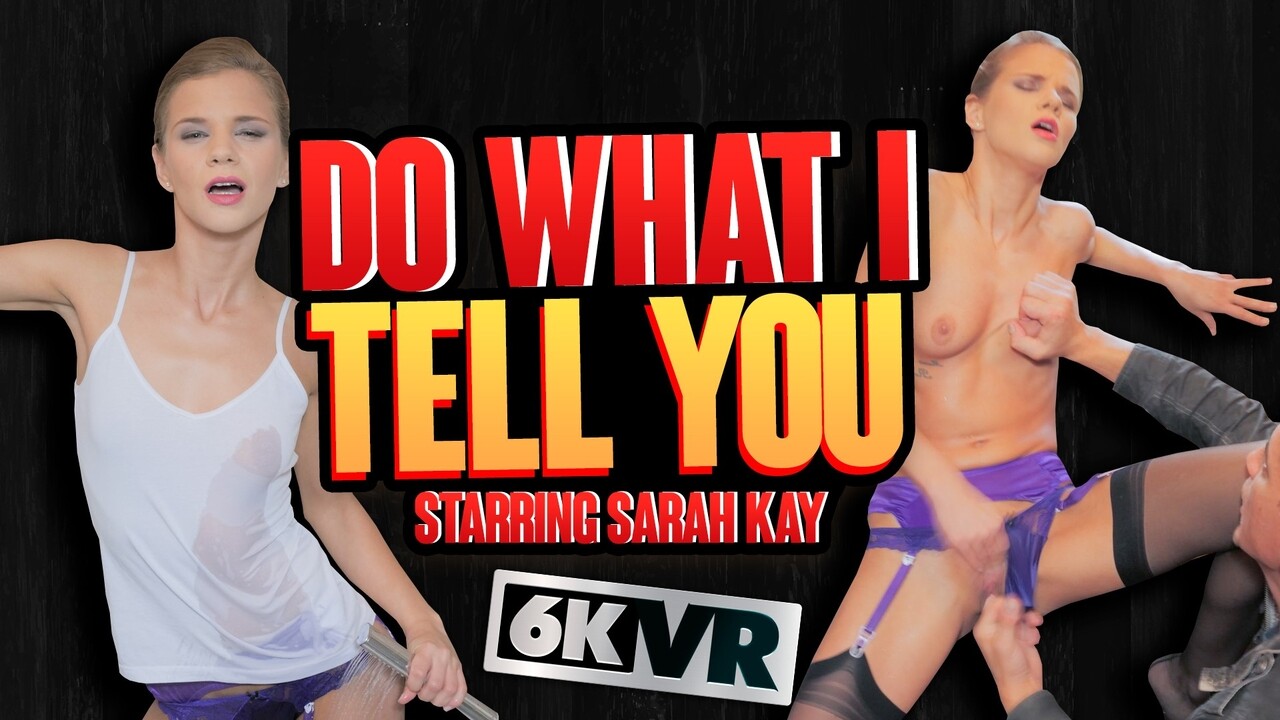 Sarah Kay is your submissive bitch and she wants you