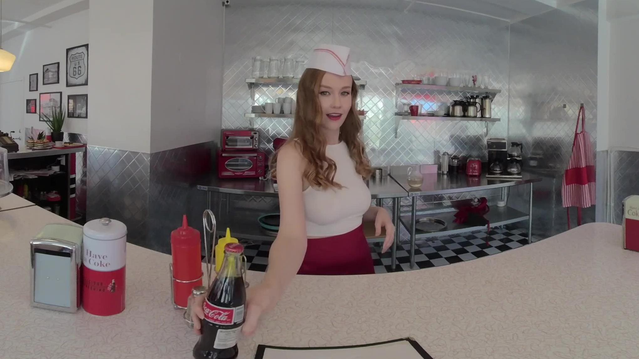 Emily Bloom can be a waitress from the 50s for you