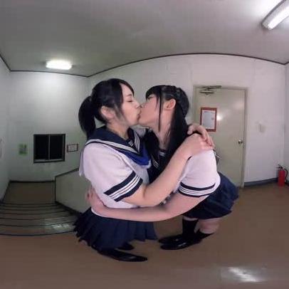 VR Porn Squirting with Hot Japanese Lesbians